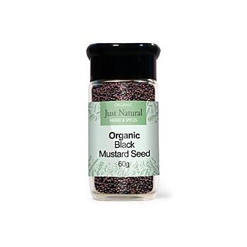Just Natural Herbs - Org Mustard Seed Black Jar (80g)