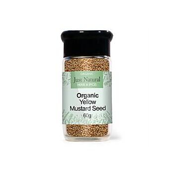 Just Natural Herbs - Org Mustard Seed Yellow Jar (80g)