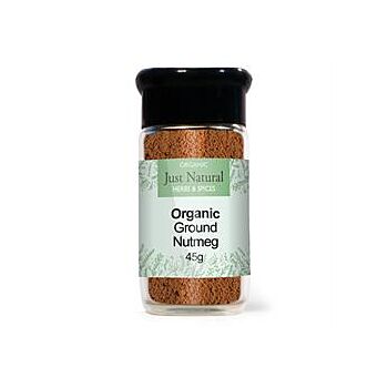 Just Natural Herbs - Org Nutmeg Ground Jar (50g)
