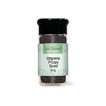 Just Natural Herbs - Org Poppy Seed Jar (65g)
