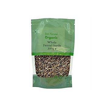 Just Natural Herbs - Org Fennel Seeds Whole (300g)