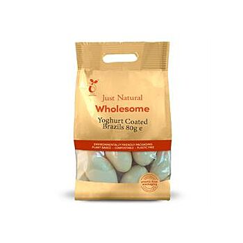 Just Natural Wholesome - Yoghurt Coated Brazil Nuts (80g)