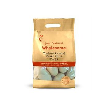 Just Natural Wholesome - Yoghurt Coated Brazil Nuts (250g)