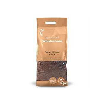 Just Natural Wholesome - Brown Linseed (500g)