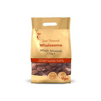 Just Natural Wholesome - Whole Almonds (125g)