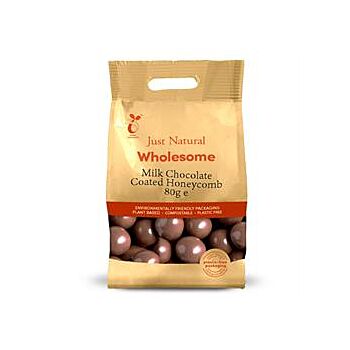 Just Natural Wholesome - Milk Chocolate Honeycomb (80g)