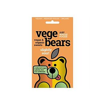 Just Wholefoods - Vegebears Slightly Sour! (70g)