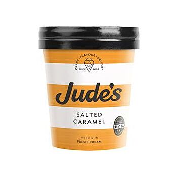 Judes Ice Cream - Salted Caramel Ice Cream (460ml)