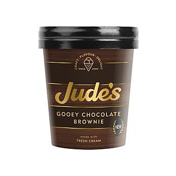 Judes Ice Cream - Gooey Chocolate Brownie (460ml)