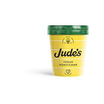 Judes Ice Cream - Vegan Honeycomb Ice Cream (460ml)