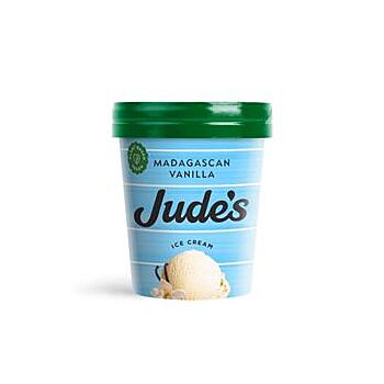 Judes Ice Cream - Vegan Vanilla Ice Cream (460ml)