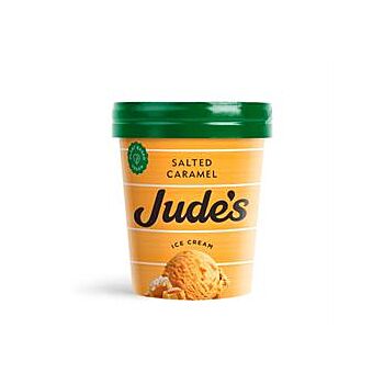 Judes Ice Cream - Vegan Salted Caramel Ice Cream (460ml)