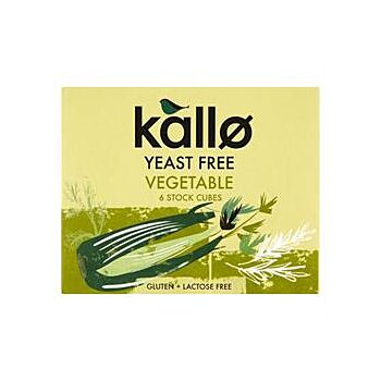 Kallo - Yeast Free Veg Stock Cubes (60g)