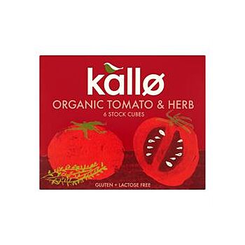 Kallo - Tomato & Herb Stock Cubes (66g)