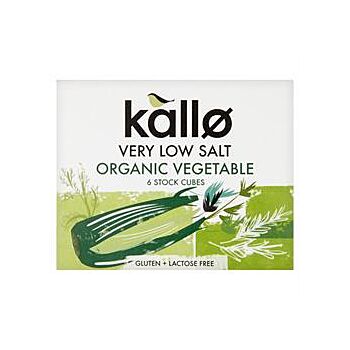 Kallo - Low Salt Vegetable Stock Cubes (66g)
