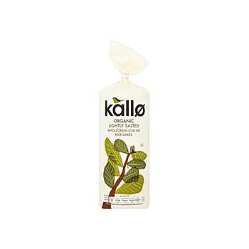 Kallo - Org Rice Cakes Slightly Salted (130g)