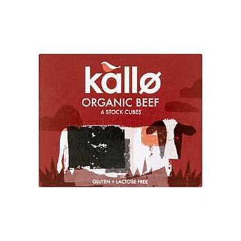 Kallo - Org Beef Stock Cubes (66g)