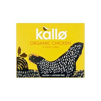 Kallo - Chicken Stock Cubes Organic (66g)