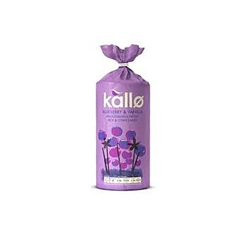 Kallo - Blueberry & Vanilla Rice Cakes (131g)
