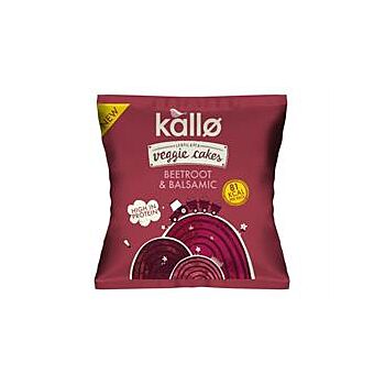 Kallo - Beetroot Veggie Cakes Snack (22g)