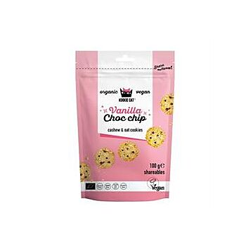Kookie Cat - Vanilla Choc Chip Mini Cookies (100g)