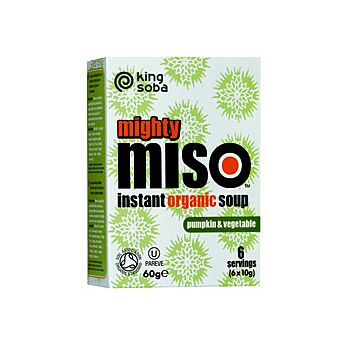 King Soba - Org Miso Soup Pumpkin Veg (60g)