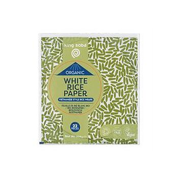 King Soba - Organic White Rice Paper (200g)