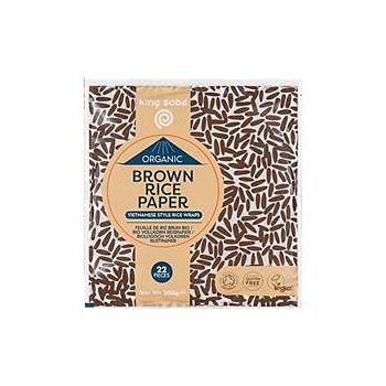 King Soba - Organic Brown Rice Paper (200g)