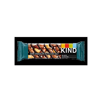 Kind - Dark Choc Nuts & Sea Salt Bar (40g)