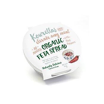Kourellas - Organic Feta Spread Red Pepper (150g)