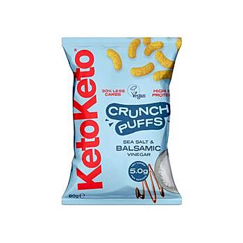 KetoKeto - Crunch Puffs Salt & Vinegar (80g)