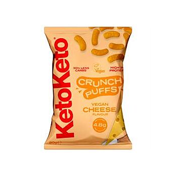 KetoKeto - Crunch Puffs Vegan Cheese (80g)