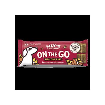 Lilys Kitchen - Beef On the Go Bars for Dogs (40g)