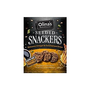 Olinas Bakehouse - Seeded Snackers Balsamic Vin (140g)
