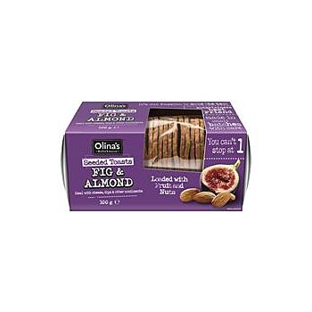 Olinas Bakehouse - Fig & Almond Seeded Toasts (100g)