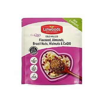Linwoods - Milled Flaxseed Nuts & Q10 Mix (360g)