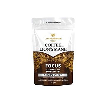 Love Mushrooms - Lions Mane & Cordyceps Coffee (150g)