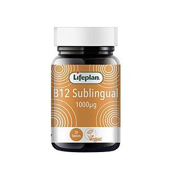 Lifeplan - Vitamin B12 Sublingual (30 tablet)