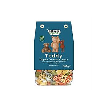 Little Pasta Organics - Tricolour Teddy Pasta (300g)