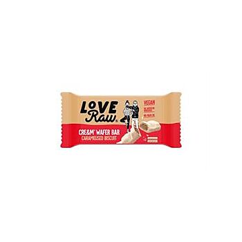 LoveRaw - Caramel Biscuit Cream Wafer (45g)