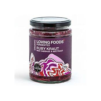 Loving Foods - Organic Ruby Sauerkraut (475g)