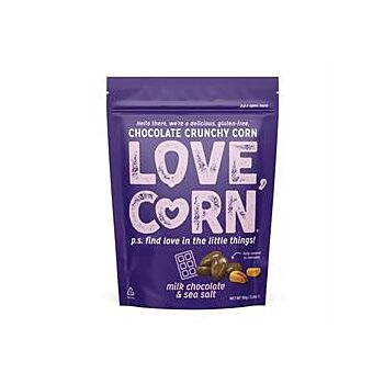Love Corn - Milk Choc & Sea Salt Corn Snac (35g)