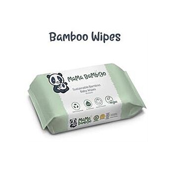 Mama Bamboo - Eco Baby Wipes (60wipes)