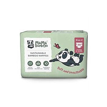 Mama Bamboo - Eco Nappies - Size 2 (30unit)