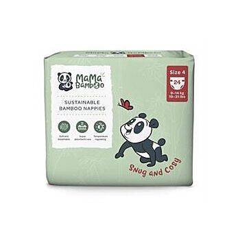 Mama Bamboo - Eco Nappies - Size 4 (26unit)