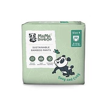 Mama Bamboo - Eco Nappy Pants - Size 4+ (22unit)