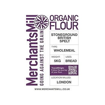 Merchants Mill - Organic WholeSpelt Flour (5kg)