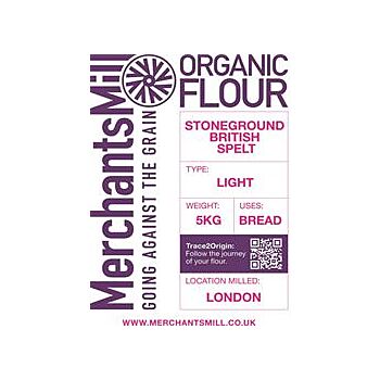 Merchants Mill - Organic Light Spelt Flour (5kg)