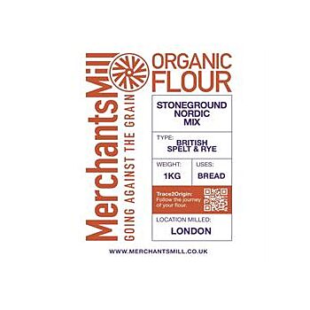 Merchants Mill - Organic Nordic Flour Mix (1kg)
