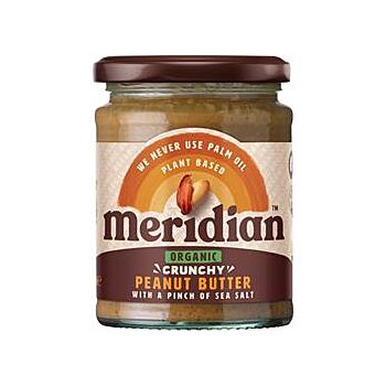 Meridian - Org Crunch Peanut Butter +salt (280g)